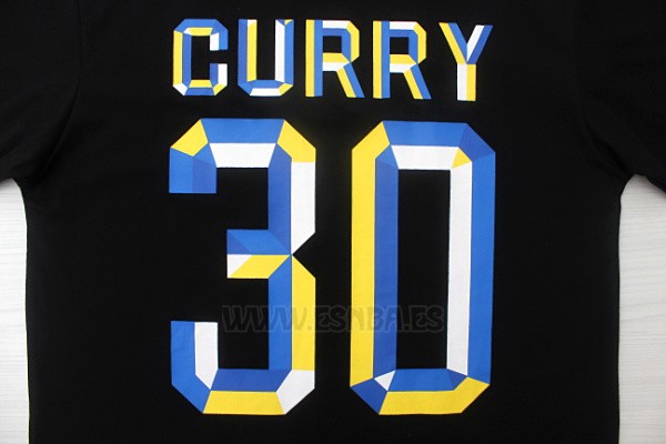 Camiseta Manga Corta Stephen Curry #30 Under Armour Negro